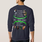 Aangepaste Logo Trui (Achterkant)