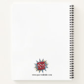 Aangepaste Logo-upload - Creëer uw eigen bedrijf Notitieboek (Achterkant)