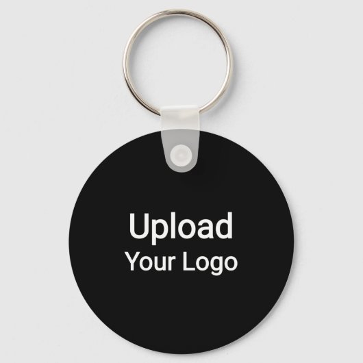 Aangepaste logo-upload | Gepersonaliseerd bedrijf Sleutelhanger (Voorkant)