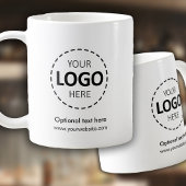 Aangepaste Logo Upload promoties Koffiemok