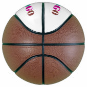 Aangepaste Logo Uw bedrijf Gepersonaliseerde Baske Basketbal (Rechts)