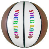 Aangepaste Logo Uw bedrijf Gepersonaliseerde Baske Basketbal (Verticaal)