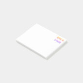 Aangepaste Logo Uw bedrijf op maat Post-it® Notes (Schuin)