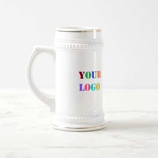 Aangepaste Logo Uw Bedrijf Promotionele Bier Stein Bierpul (Links)