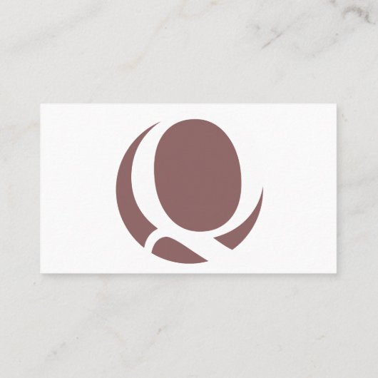 Aangepaste Logo Visitekaartje (Achterkant)