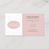 Aangepaste Logo Visitekaartje (Voorkant)