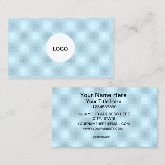 Aangepaste Logo-Visitekaartjes | Creatief & Pro Visitekaartje (Voorkant / Achterkant)