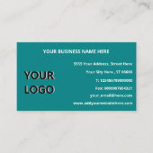 Aangepaste Logo Volledige contactgegevens Professi Visitekaartje (Voorkant)