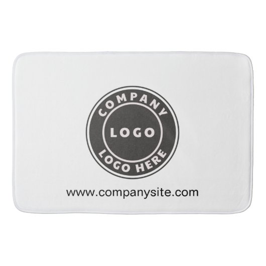 Aangepaste Logo voor aangepaste bedrijven Badmat (Voorkant)