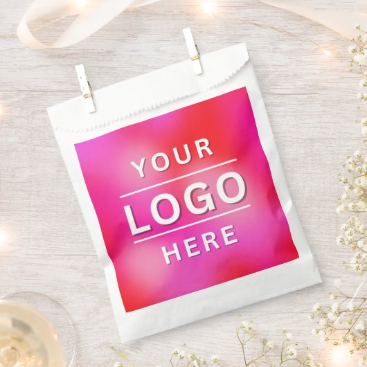 Aangepaste Logo voor bedrijfsmerk Bedankzakje (Geknipt)