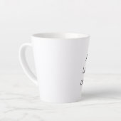 Aangepaste Logo voor bedrijfspromo-merk Latte Mok (Linkerhoek)