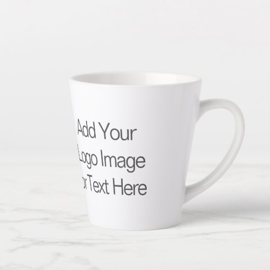 Aangepaste Logo voor bedrijfspromo-merk Latte Mok (Rechts)