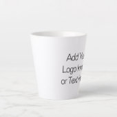 Aangepaste Logo voor bedrijfspromo-merk Latte Mok (Voorkant)