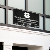 Aangepaste Logo voor bedrijven Adverteren Spandoek (Buitenkant Gebouw)