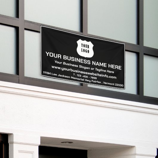 Aangepaste Logo voor bedrijven Adverteren Spandoek (Buitenkant Gebouw)