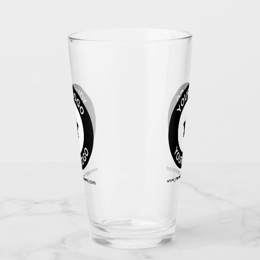 Aangepaste Logo voor bedrijven en speciale acties  Glas (Links)