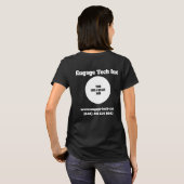 Aangepaste Logo voor bedrijven (front- en backdesi T-shirt (Achterkant volledig)