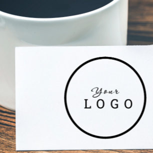 Aangepaste Logo voor bedrijven met ronde en profes Zelfinktende Stempel