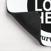 Aangepaste Logo voor bedrijven Muismat (Hoek)