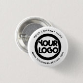 Aangepaste Logo voor bedrijven Ronde Button 3,2 Cm (Voorkant /achterkant)