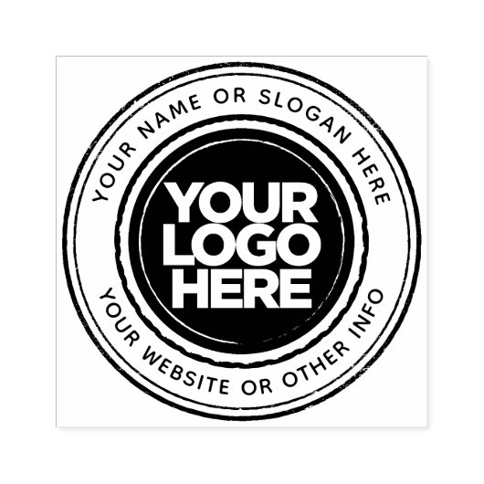 Aangepaste Logo voor bedrijven Rubberstempel (Afrduk)