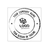 Aangepaste Logo voor bedrijven Rubberstempel (Afrduk)