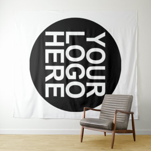 Aangepaste Logo voor bedrijven Wandkleed (In Situ (horizontaal))