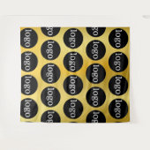 Aangepaste Logo voor bedrijven Wandkleed (Voorkant (horizontaal))