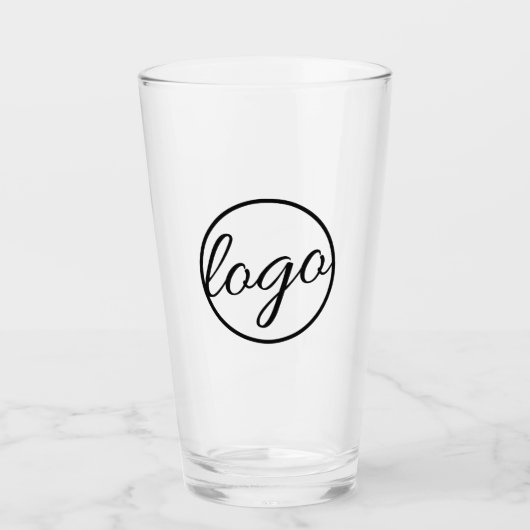 Aangepaste Logo voor de Business Bar Restaurants Glas (Voorkant)