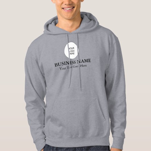 Aangepaste Logo voor dubbelzijdig afdrukbedrijf Hoodie (Voorkant)