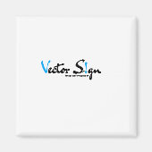 Aangepaste Logo voor je Logo Magneet (Voorkant)