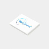 Aangepaste Logo voor je Logo Post-it® Notes (Schuin)