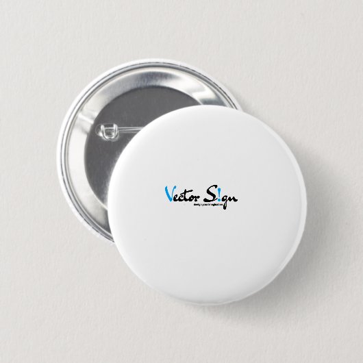 Aangepaste Logo voor je Logo Ronde Button 5,7 Cm (Voorkant /achterkant)