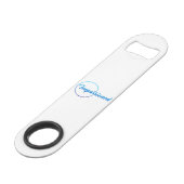 Aangepaste Logo voor je Logo Speed Flessenopener (Voorkant Gekanteld)