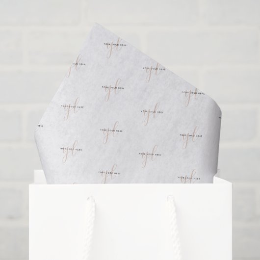 Aangepaste Logo voor kleine bedrijfspakketten Tissuepapier (Cadeauzakje)