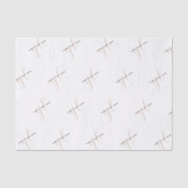 Aangepaste Logo voor kleine bedrijfspakketten Tissuepapier