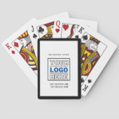 Aangepaste Logo voor persoonlijk gebruik: zwart en Pokerkaarten (Achterkant)