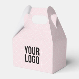 Aangepaste logo voor speciale acties voor bedrijve bedankdoosjes