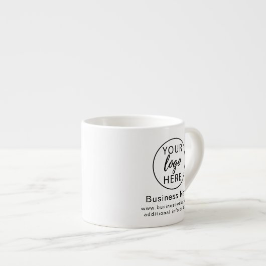 Aangepaste Logo voor speciale acties voor bedrijve Espresso Kop (Voorkant rechts)