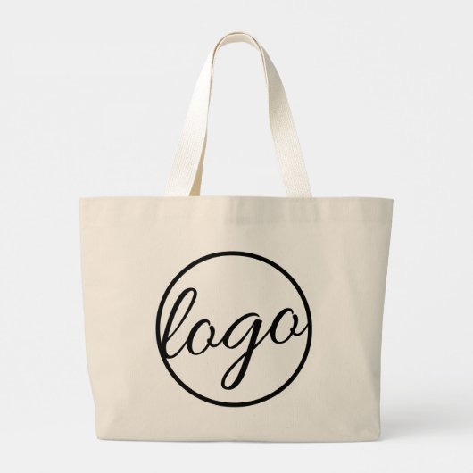 Aangepaste Logo voor speciale acties voor bedrijve Grote Tote Bag (Achterkant)
