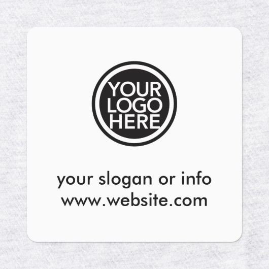 Aangepaste Logo voor speciale acties voor bedrijve Labels (Design 2)