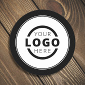 Aangepaste Logo voor speciale acties voor bedrijve Ronde Kartonnen Onderzetter