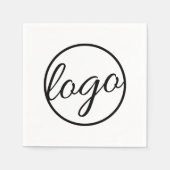 Aangepaste Logo voor speciale acties voor bedrijve Servet (Voorkant)