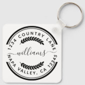 Aangepaste Logo voor speciale acties voor bedrijve Sleutelhanger (Achterkant)