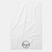 Aangepaste Logo voor speciale acties voor bedrijve Theedoek (Verticaal)