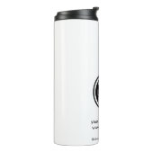 Aangepaste Logo voor speciale acties voor bedrijve Thermosbeker (Gedraaid links)