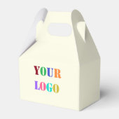 Aangepaste Logo voor uw bedrijf Aangepaste special Bedankdoosjes (Achterkant)