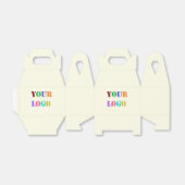 Aangepaste Logo voor uw bedrijf Aangepaste special Bedankdoosjes (Uitgevouwen)