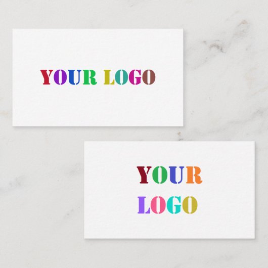 Aangepaste Logo voor uw bedrijf Aangepaste special Contactkaartje (Voorkant / Achterkant)