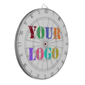 Aangepaste Logo voor uw bedrijf Aangepaste special Dartbord (Voorkant Links)